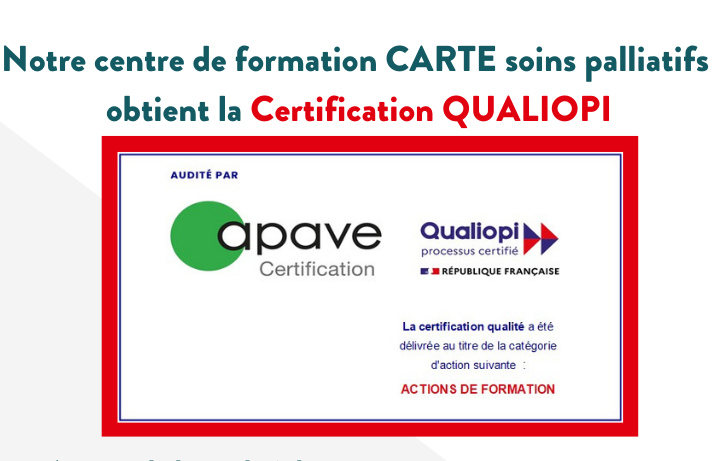 Notre organisme de formation obtient la Certification QUALIOPI