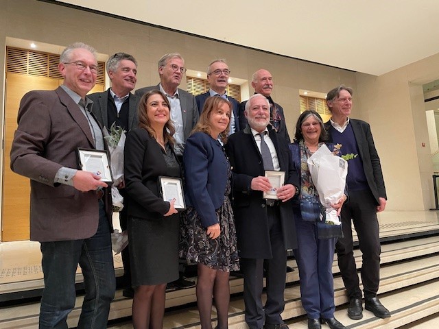 Le Dr. Sophie Laurent reçoit le Prix Axel Kahn ! 2 Photo groupe