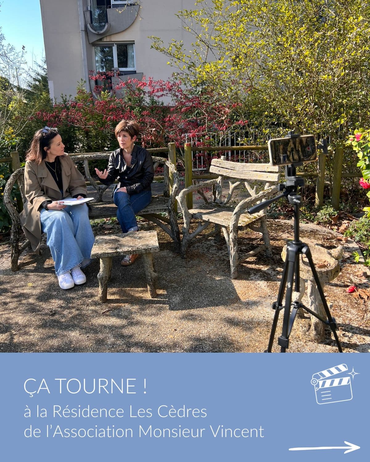 Photo 1 tournage IDEPAD